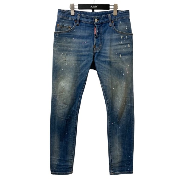 超美品 完売モデル】DSQUARED2 クールガイ 濃紺 46 超美品 完売モデル】DSQUARED2 クールガイ 濃紺 46