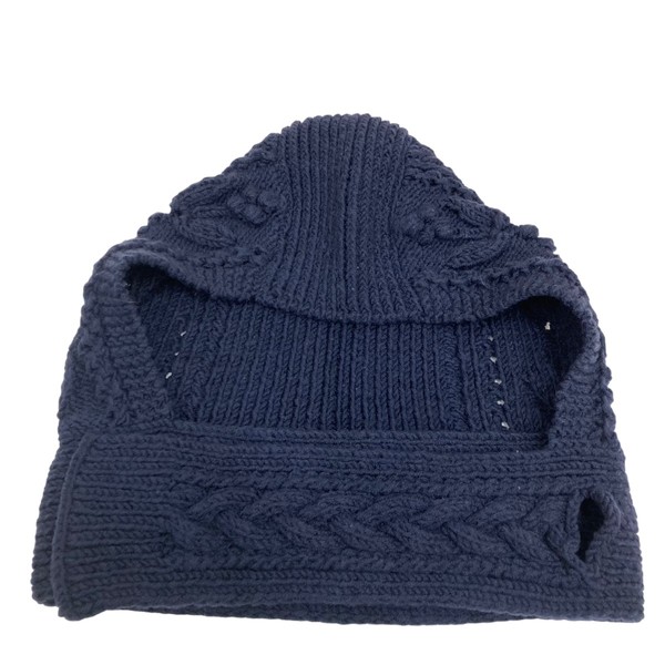 yuki fujisawa ニット帽 knit cap navy