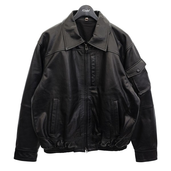25ss CCU SWING TOP JACKET レザー ジャケット（CCU / SWING TOP