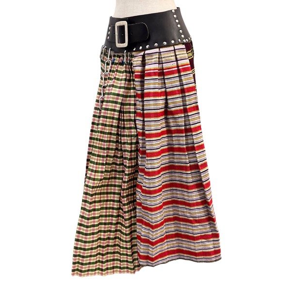 chopova lowena スカート 23aw プリーツスカート カラビナ Chopova