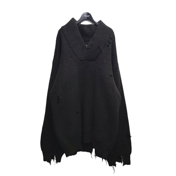 Hed Mayner ポンチョ ロングシャツ シャツ HED MAYNER ヘドメイナー 20ss ロングポンチョシャツ（ブランド