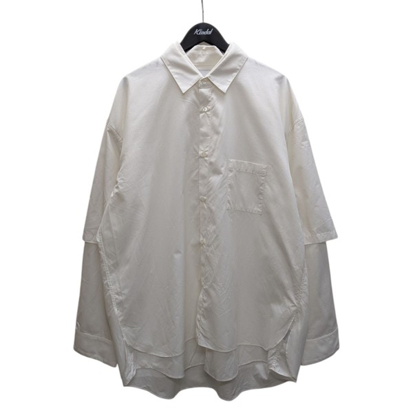 stein 20ss はげまさ WOOL GABARDINE SS SHIRT