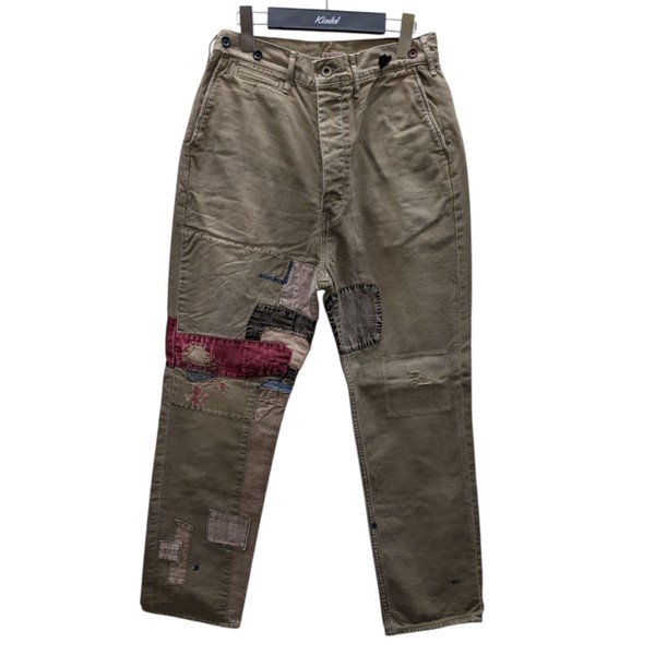 FDMTL パッチワークパンツ　キャピタル好きにも 楽天市場】ファンダメンタル FDMTL パッチワーク パンツ リンス