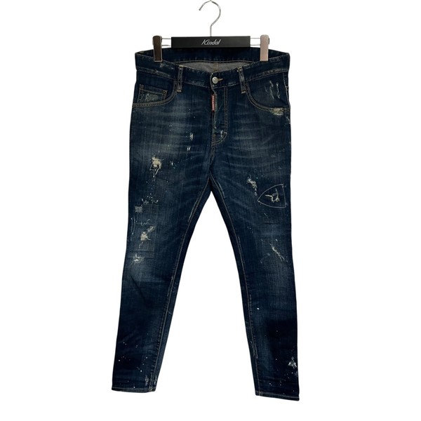 【値下げしました】10万☆新品☆DSQUARED2☆ 新品14.7万DSQUARED2ディースクエアードストレッチデニム