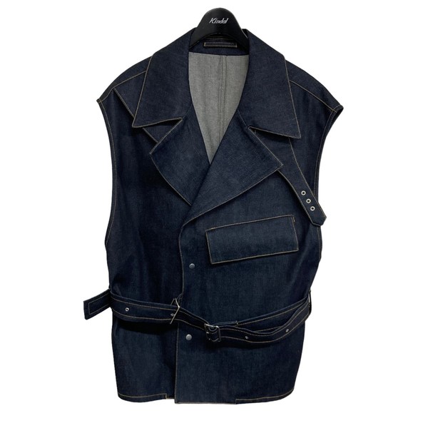 RYO TAKASHIMA MOTORCYCLE RAW DENIM VEST