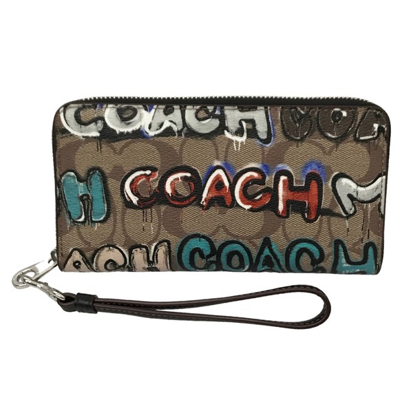 美品 コーチ MINT+SERF ミント&サーフ シグネチャー クラッチバッグ COACH×MINT+SERF / コーチ×ミント+サーフの買取は【カインドオル