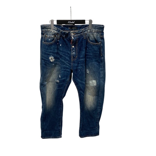 DSQUARED2 新品・未使用。国内正規品。タグ付き。ユニセックス。 DSQUARED2 【2023-24年秋冬】 クラッチバッグ ディースクエアー