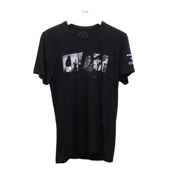限定コラボ★【Chrome Hearts】ローリングストーンズ 黒 Tシャツ 限定コラボ☆【Chrome Hearts】ローリングストーンズ 黒 Tシャツ
