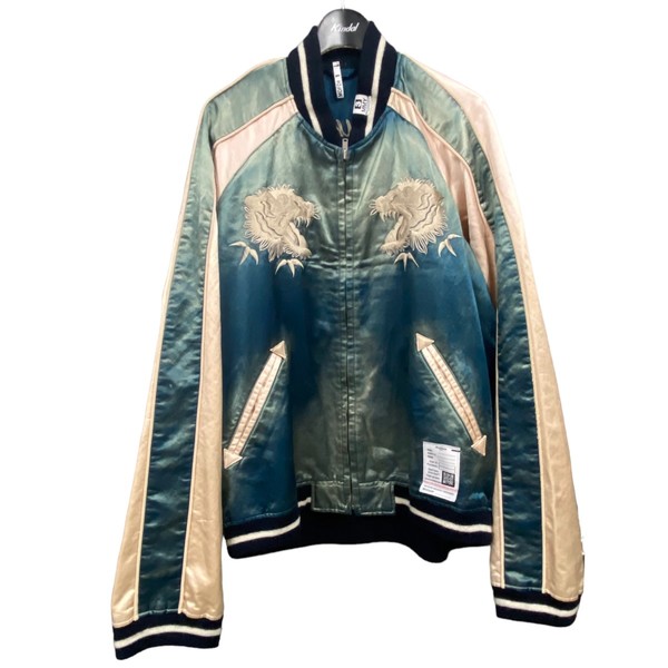 mihara yasuhiro24ssスカジャン Maison MIHARA YASUHIRO 2024-25AW フェード加工スカジャン