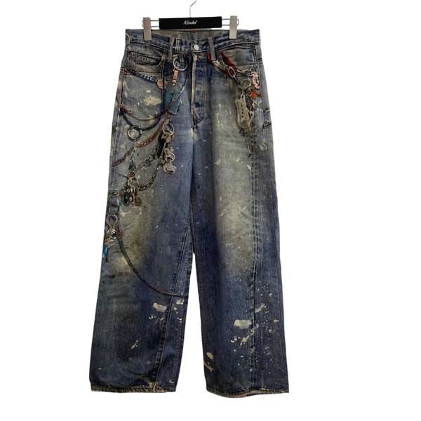 【最終値下げ】 acne studios トロンプルイユ　デニム acne studios 24ss トロンプルイユ 転写 デニム ACNE STUDIOS(アクネ