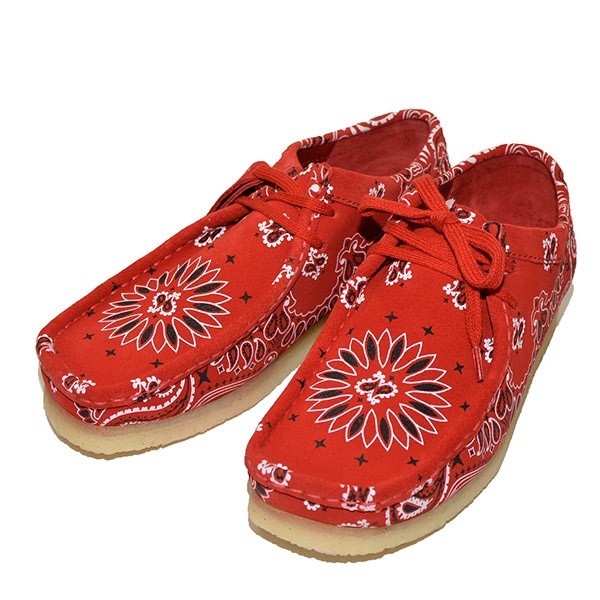 ブーツ【27.5cm】Supreme clarks bandana wallabee