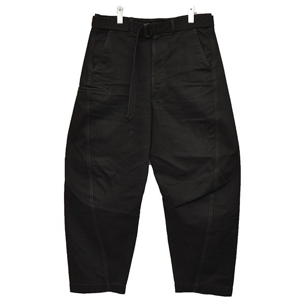 買取】LEMAIRE / ルメール TWISTED PANTS BLACK DENIM ツイストデニム ジーンズ パンツ