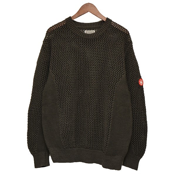 買取】C．E / シーイー SIDE RIB LOOSE NET KNIT リブニット コットンニット セーター