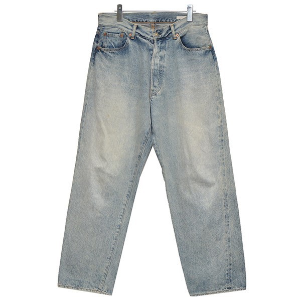 買取】COMOLI / コモリ 2023SS デニム5Pパンツ ブリーチデニム