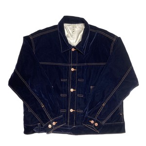 KOOI（コーイ） VELVETEEN TRUCKER JACKET ベルベッド ジャケット