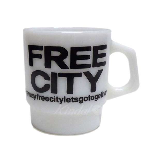 ファイヤーキング フリーシティ マグカップ free city firekingキッチン/食器