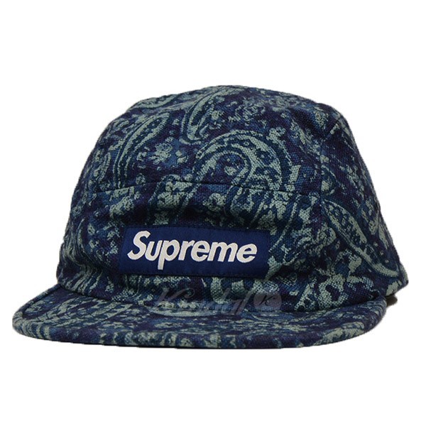 買取】Supreme / シュプリーム 2014SS Liberty Paisley Camp Cap