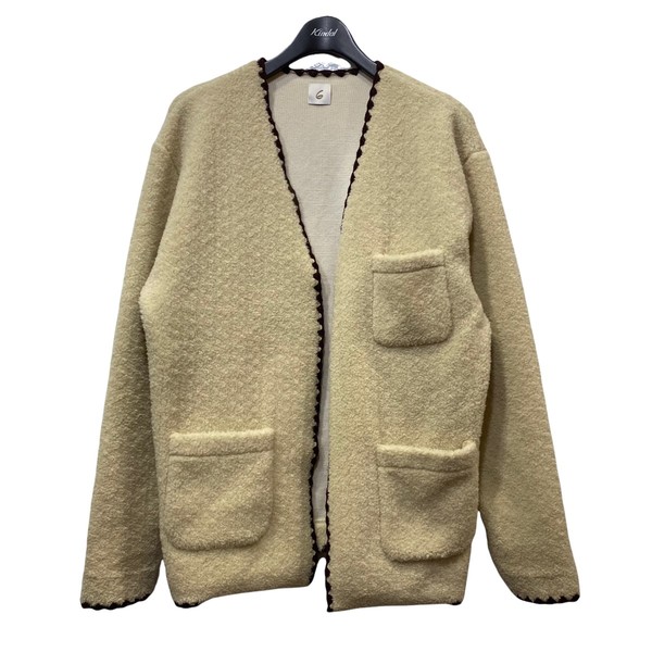 roku 6 BOA SHELL STICH CARDIGAN/カーディガン www.krzysztofbialy.com