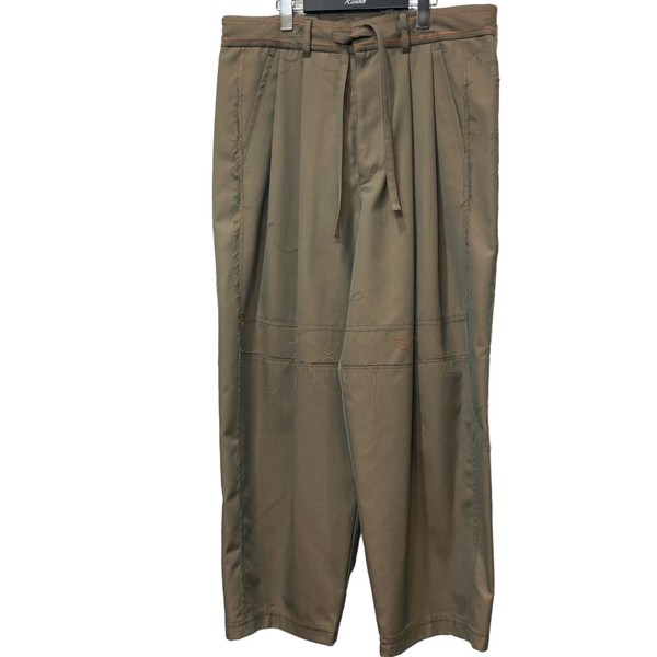COGNOMEN　 22AW カットオフデザインパンツ カーキ 買取商品 | カインドオル（kindal）自由が丘店｜ブランド古着買取