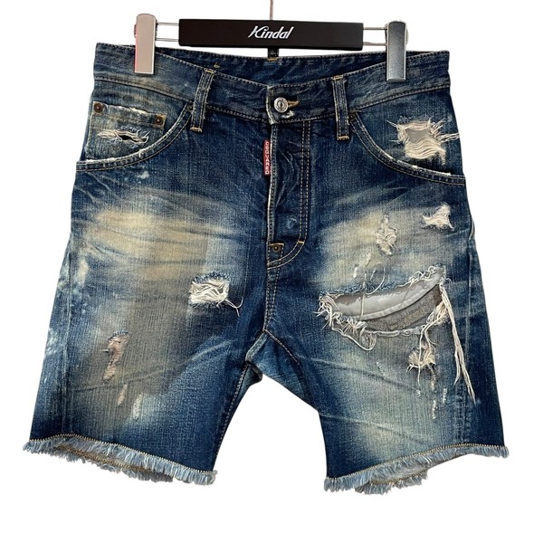 ディースクエアード Run Dan Jean 18AW デニム 44 XS 青 DSQUARED 